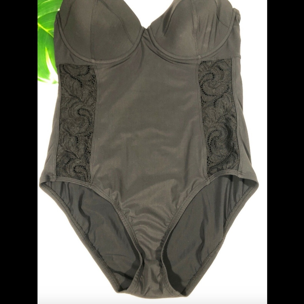 NEW Amoressa Underwire One-Piece Swimsuit SZ 10 - Picture 4 of 8